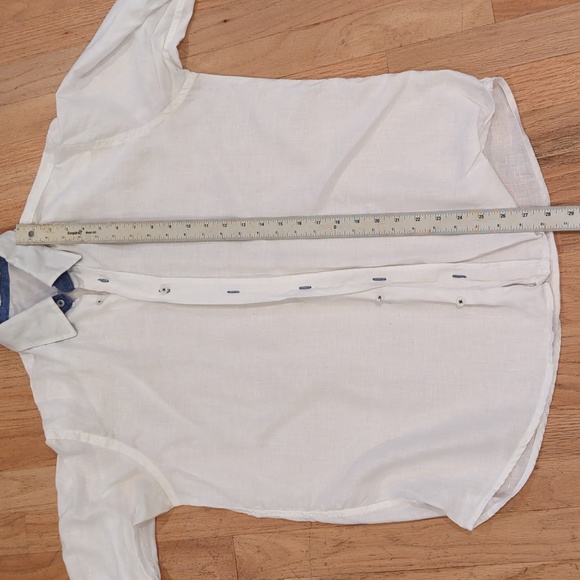 White Linen Shirt - Picture 5 of 5